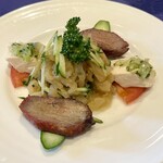 二楽荘 - 三種盛り合わせ