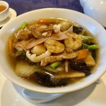 二楽荘 - 海鮮五目汁そば