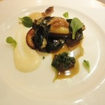 saveur - ５．蝦夷アワビのステーキ