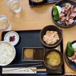 焼肉処 まるます家 - 豚サガリ･ホルモン定食♬