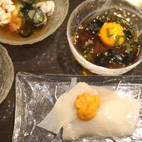 小樽おり鮨 - 前菜四種