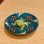 すし 堺 - 持ってきていただいた山葵。