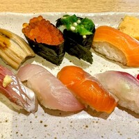 すし 堺 - ◇昼のお品書き
                    ・「なぎさ」（小鉢、お椀 付き）