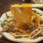 豚中華 大阪焼売珍 - 極太春雨炒め