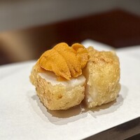 渋谷 天婦羅 ふじもと - ホタテうに
