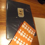 島之内 一陽 - メニューと女子用膝掛け