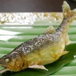 料理旅館 枕川楼 - 鮎の塩焼き