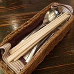 カフェドムッシュ - 2014.7.20 カトラリー