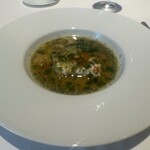 シェ・イノ - スズキのバジリコ風味　