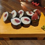海鮮・鎌倉野菜 まつだ家 - 鉄火巻（キセキのマグロ使用）770円