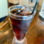 トラットリア アニモ - ◇セットメニュー／ドリンク。
      ・［C］サラダ＆デザート＆ドリンク…アイスコーヒー。