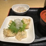 釜あげうどん はつとみ - 小エビ天ぷら