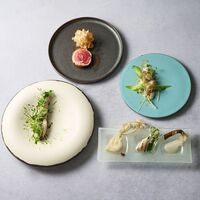 【HAYAMA BLUE】新鮮三浦野菜と肉魚ダブルメインのランチコース全6品