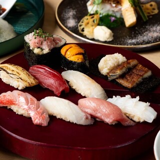 本格江戸前寿司が7,000円からお試しいただける