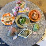 鳥品 - 【2025/04】季節の前菜の盛り合わせ