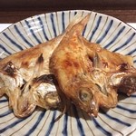 おでん 俺のだし - のどぐろみりん干し
      ちっちゃ！
      