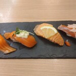 すし江戸 - サーモンづくし