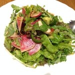 ラ・リラッサ - 産地直送　川田農園さんのミックスサラダ～ビンコットソース～