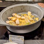 ザ・テラス - 真鯛のスチーム サフランソース