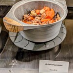 ザ・テラス - グリルした根菜