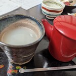 蕎麦・酒 青海波 - 蕎麦焼酎の蕎麦湯割り