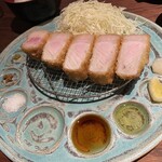 宮川豚衛門 - あわ雪ポーク　ロース　180g  3500円