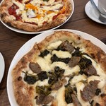 Pizzeria Cor a Cor - ビスマルク、サルシッチャと菜の花