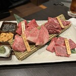 焼肉もりたけ - 2024年8月 6種盛り