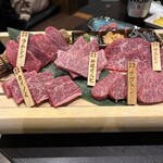 焼肉もりたけ - 2024年12月 5種盛り