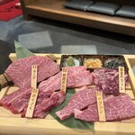 焼肉もりたけ - 2024年10月 5種盛り