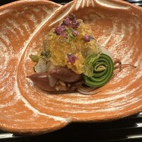 伊勢 三玄 - こごみ　紀伊長島ムラサキ雲丹　花山葵　伊勢海老　ホタルイカ