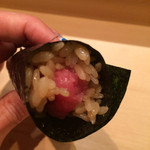 鮨 とかみ - ネギトロ巻き