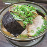 長洲屋 - 野菜ラーメン＋チャーシュー！(2014,07/25)