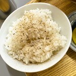 まるたかラーメン - これがパパの定番「ペッパーごはん」