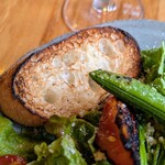 ベジバル チバットリア - バゲットも♡