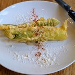 ベジバル チバットリア - 温菜はアスパラガスのフリット✨