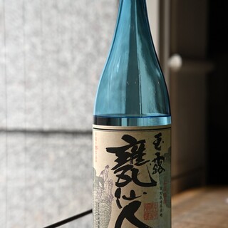 種類豊富なこだわりの本格焼酎