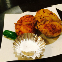 ふぐ御料理處 でん - ふぐ唐揚げ
                  