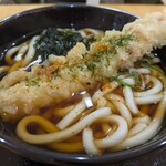 箱根そば - 料理写真:ちくわ天うどん