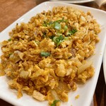 ラジャラニ - 卵ブジァ。インド式スクランブルエッグ