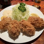 とんかつ やまいち - カキフライ