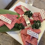 グルメリア但馬 市島店 - あみ焼き希少部位盛り合わせ二人前