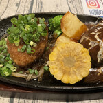 田園の食卓 ノエル - 粗挽き２種ハンバーグ