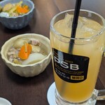 小皿料理創作居酒屋 よりどころおかえり - 毎回違うお通しが楽しみ！家庭的で美味しいのにお洒落でどこか垢抜けてます♡ポトフには辛過ぎない柚子胡椒が入ってました！