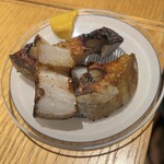 焼鳥 クロウタドリ - 辛子が素晴らしいお仕事してくれます。