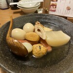 京出汁おでんと旬菜天ぷら 鳥居くぐり - 