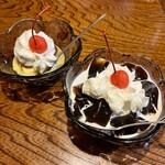 IZAKAYA　わ心 - プリンとコーヒーゼリー ホイップ増し増し(*´艸`)