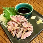 IZAKAYA　わ心 - 親鳥ももタタキ 550円