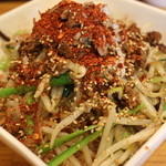 かつぎや - 汁なし担々麺800円