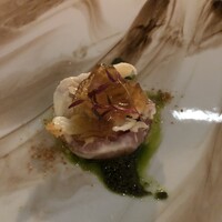RESTAURANT DAZZLE - カルパッチョ: 想像していたのと全然違いました。カリフラワーはシャキシャキで素材の味を活かしていてる感じです